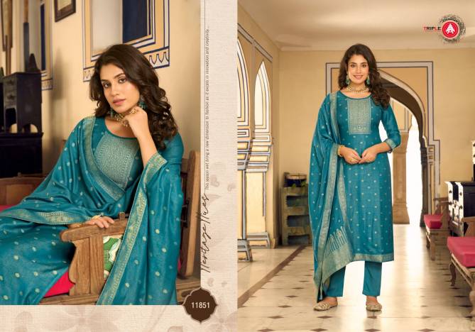 Anjum By Triple Aaa Viscose pashmina Designer Suits Wholesale Shop In Surat